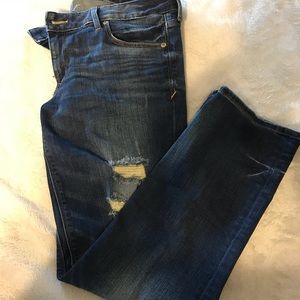 Express Skinny Ripped Jeans